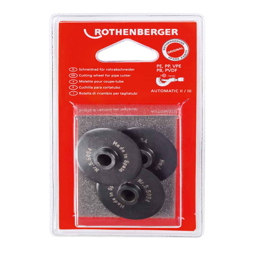 Rothenberger Řezné kolečko Plast do s.13mm, 3ks